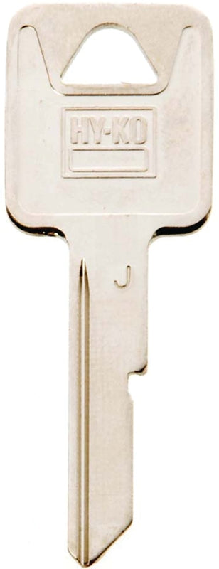 Hy-Ko 11010B46 Key Blank, Brass, Nickel, B46 Key Number, Pack of 10 ...