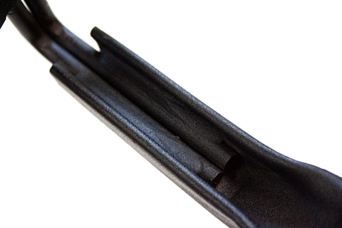 BULLY Tools 92354 Warren Hoe, 4-3/4 in W Blade, 7-1/2 in L Blade, Steel Blade, Triangle Blade, 58 in OAL