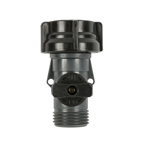 Gilmour Polymer Threaded Male/Female Hose Shut-off Valve, Pack of 12