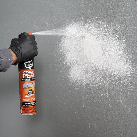 DAP 7079850005 2-in-1 Wall and Ceiling Spray, 130 sq-ft Fine, 90 sq-ft Medium, 70 sq-ft Heavy Coverage Area, White