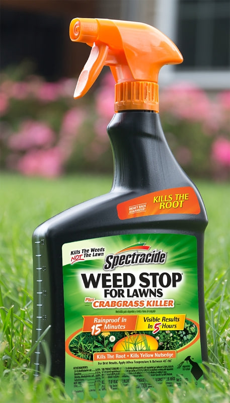 Spectracide Weed Stop HG-96590 RTU Weed Killer, Liquid, 32 fl-oz