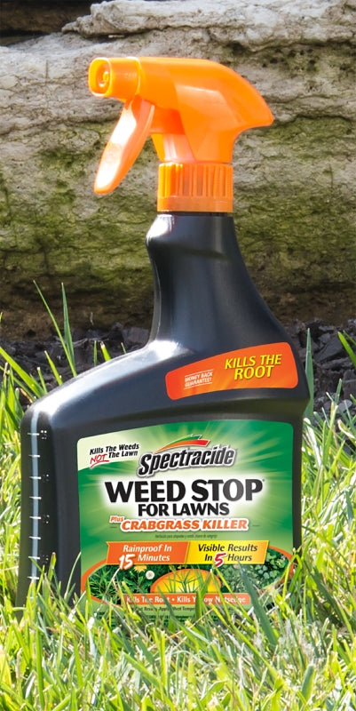 Spectracide Weed Stop HG-96590 RTU Weed Killer, Liquid, 32 fl-oz