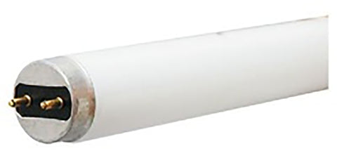GE 17705 Light Bulb, 18 W, T8 Lamp, G13 Medium Bi-Pin Lamp Base, 1190 Lumens, 4100 K Color Temp, Cool White Light, Pack of 6
