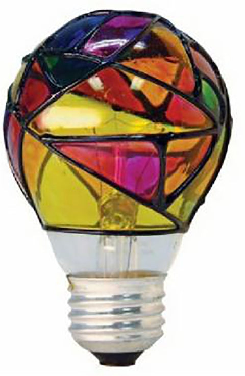 GE 46645 Party Light Bulb, A19 Bulb, 25 W, Soft White Bulb, Incandescent Bulb, 2500 K Color Temp, 380 Lumens, Pack of 5
