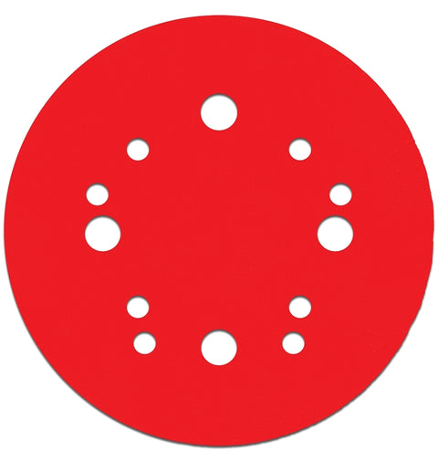 Diablo DCD050120H04G Sanding Disc, 5 in Dia, 120 Grit, Fine, Ceramic Abrasive, 12-Hole