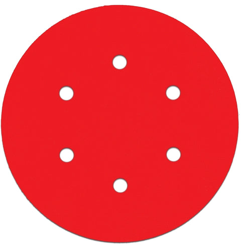 Diablo DCD060220H10G Sanding Disc, 6 in Dia, 220 Grit, Ultra Fine, Ceramic Abrasive, Hook-and-Loop Backing, 6-Hole