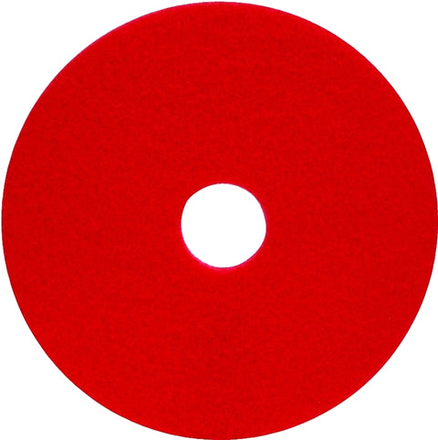 North American Paper 420414 Light Buffing Pad, Red