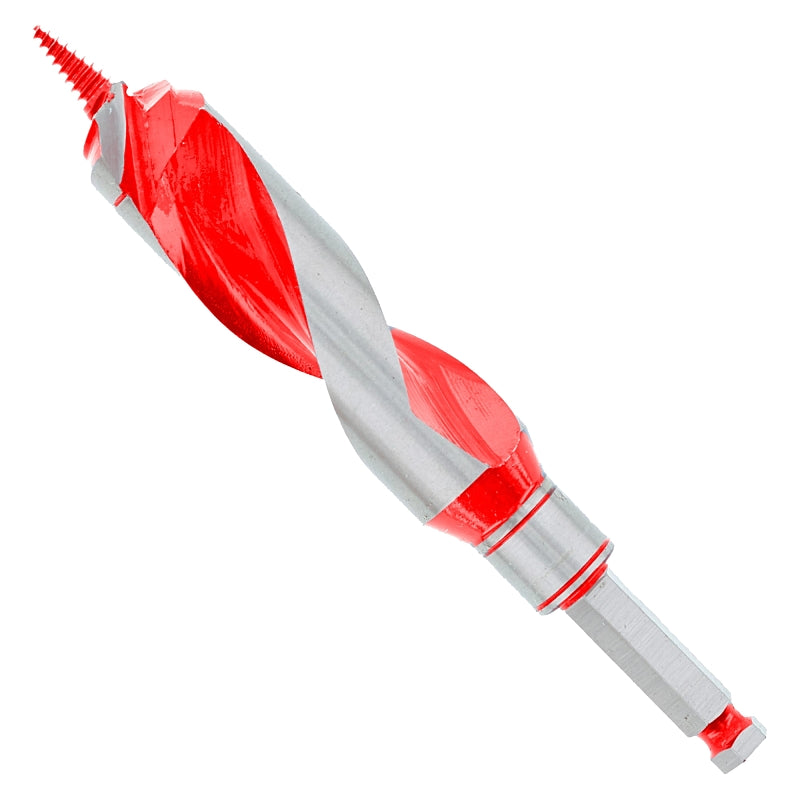 Diablo DAG1150 2-Step Auger Drill Bit, 1-1/4 in Dia, 7-1/2 in OAL, Dee ...