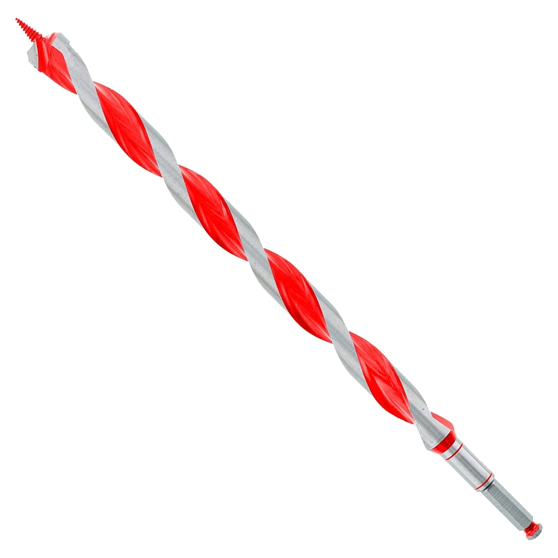 Diablo DAG3120 2-Step Auger Drill Bit, 1-1/16 in Dia, 17-1/2 in OAL, D ...