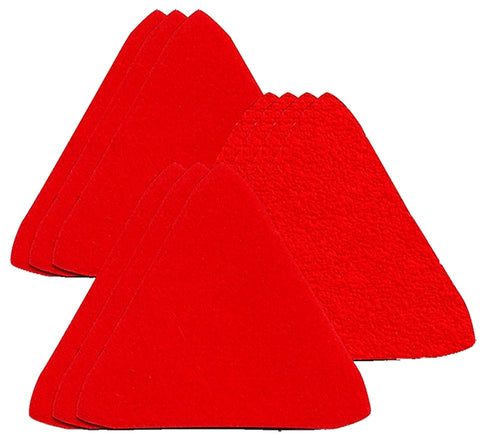 Diablo DETTRIVGPP10G Sanding Sheet Assorted Pack, 2-7/8 in W, 2-7/8 in L, 60, 100, 150 Grit, Aluminum Oxide Abrasive