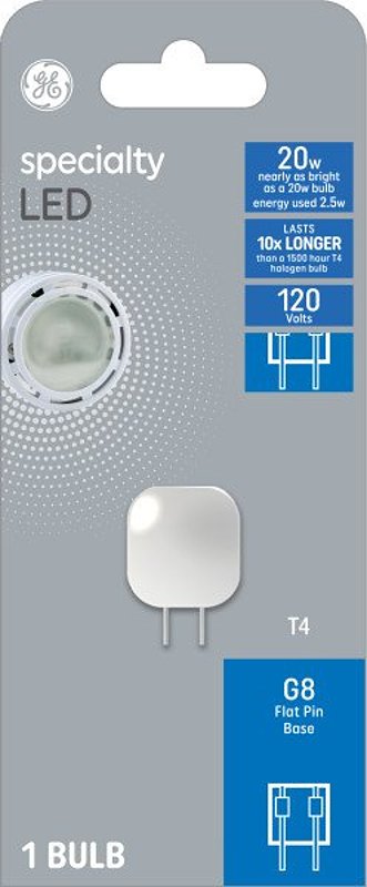 93129078 LED 2.5W T4 G8 BASE