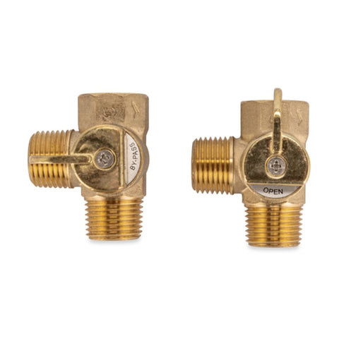 Camco USA 35953 Bypass Kit, Brass, For: 6 gal RV Water Heaters