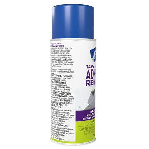 Motsenbocker's Lift Off 402-11 Adhesive Remover, Liquid, Pungent, Clear, 11 oz, Can