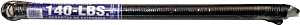 Prime-Line GD 12194 Extension Spring, 1-19/64 in OD, 25 in OAL, Carbon Steel, Galvanized, Loop End, 140 lb