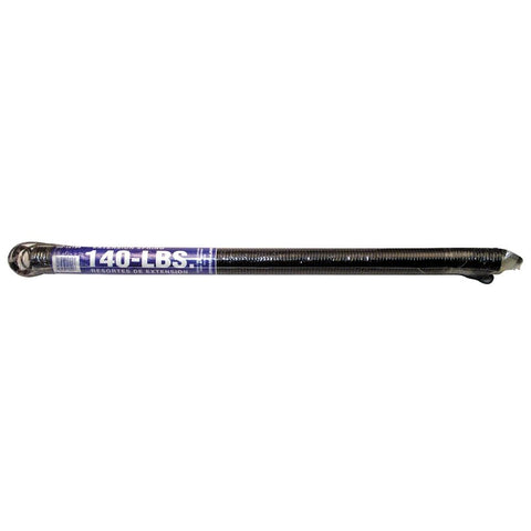 Prime-Line GD 12194 Extension Spring, 1-19/64 in OD, 25 in OAL, Carbon Steel, Galvanized, Loop End, 140 lb