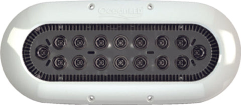 Airhead 012308WI X16 Underwater LED Light, Ultra White-White Bezel