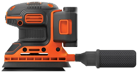 Black+Decker BDCRO20C Random Orbit Sander, Battery Included, 20 V, 1.5 Ah