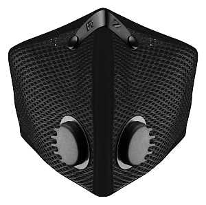 RZ M2 Series 43644 Mesh Mask, M Mask, 0.1 um, Nylon Facepiece, Black