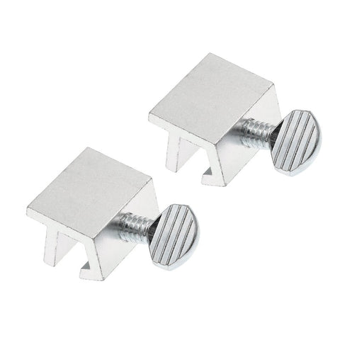 Defender Security U 9980 Sliding Window Lock, 1 in W x 7/16 in H Dimensions, Aluminum