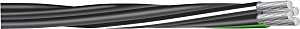 Southwire Compact Stranded 8000 Series 4/04/04/02/0X500 Service Entrance Cable, 200 A, 4-Conductor