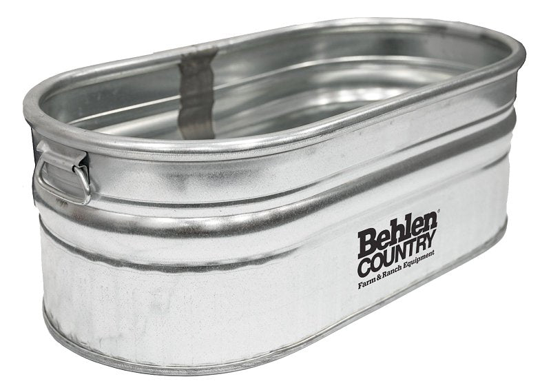 Behlen Country 50140068 Shallow Utility Tank with Handle, 28 gal, Stee ...