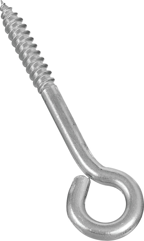 National Hardware N220-772 Lag Screw Eye, 1/4 in Thread, 1-1/2 in L Th ...