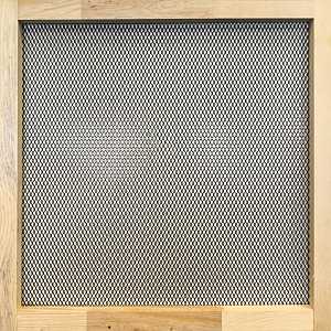 SCREEN TIGHT WPGINS36 Door Insert, 36 in W, Brown