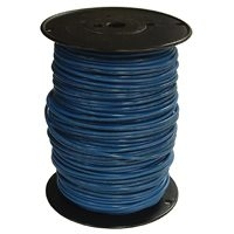 Southwire 10BLU-STRX500 Series Building Wire, Blue Sheath, 10 AWG Wire ...