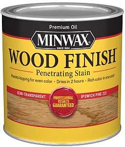 Minwax 222104444 Wood Stain, Ipswich Pine, Liquid, 0.5 pt, Can