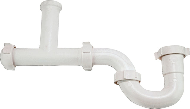 Threaded Trap Shell Rectorseal 97402 Trap with Tee, 1-1/2 in, Threaded, PVC – Shell Lumber ...