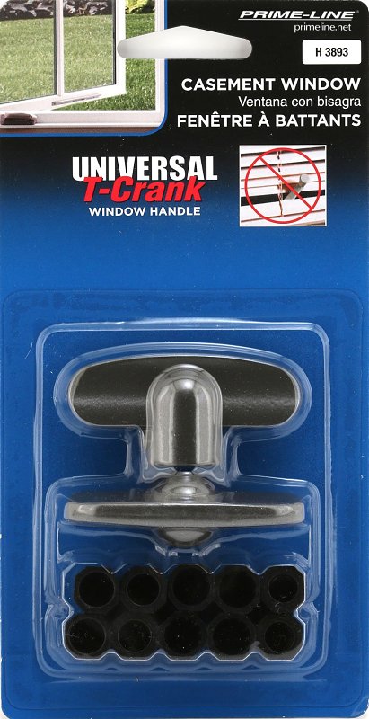 Prime-Line H 3893 Window Handle, Satin Bronze, Zinc