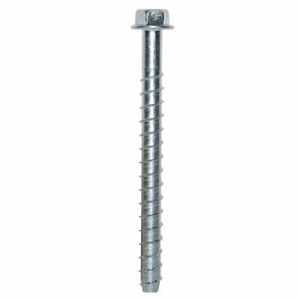 Simpson Strong-Tie Titen HD Series THD50600H Screw Anchor, 1/2 in Dia, 6 in L, Carbon Steel, Zinc, Hex Head, 20/PK, Pack of 80