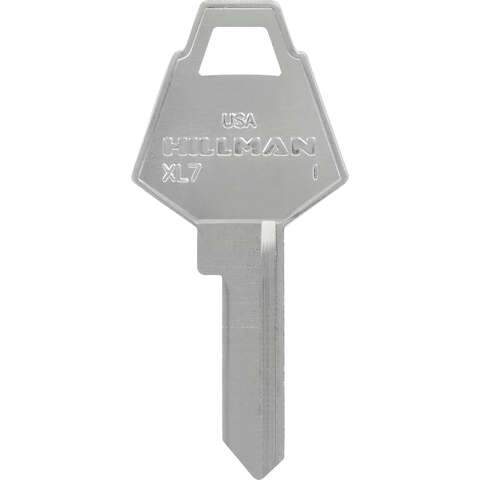 HILLMAN Mailbox Universal Key Blank XL7 Single, Pack of 10