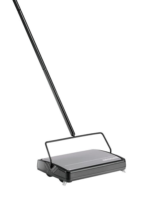 Bissell 2402C Manual Floor/Carpet Sweeper, 9 in W Cleaning Path, Blue
