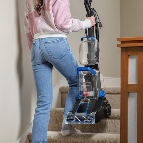 Bissell PowerClean 3939C Pet Upright Carpet Cleaner, 2.36 L Clean, 1.3 L Dirty Tank, 7-1/2 in W Cleaning Path