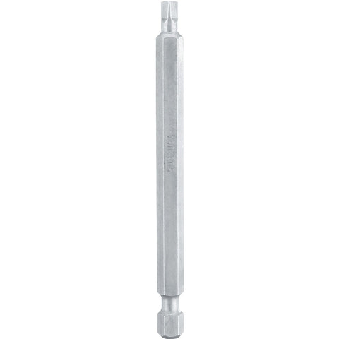 DEWALT DW2231 Power Bit, #1 Drive, Square Recess Drive, 1/4 in Shank, Hex Shank, 3-1/2 in L, Steel