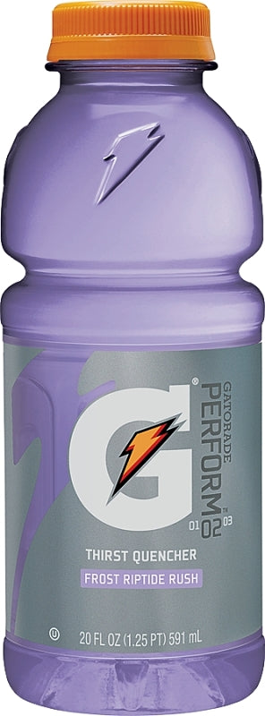 Gatorade 32488 Thirst Quencher Sports Drink, Liquid, Riptide Rush, 20 oz Bottle, Pack of 24
