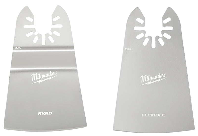 Milwaukee Razor Scraper Milwaukee 49-25-2202 Scraper Variety Pack, 2 in, 1-5/8 in D Cutting, S ...