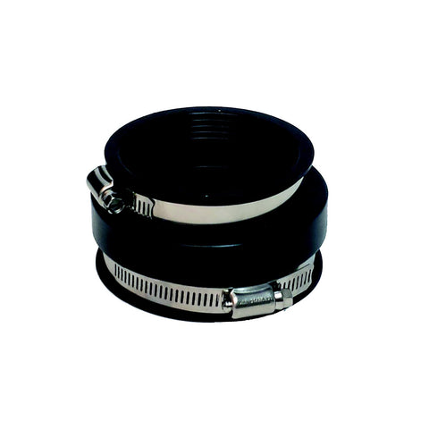 4X3 COUPLER W/HOSE CLAMPS