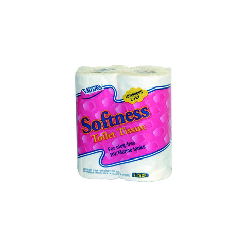 Valterra Toilet Tissue - Toilet Paper-2 Ply, 4-pack, Pack of 24
