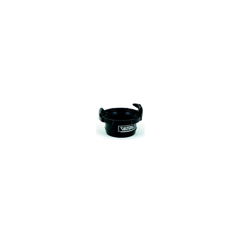 Valterra White Flush Mount FPT Brass Check Valve RV Water Inlet - Includes Screws, Putty Tape & Teflon Tape