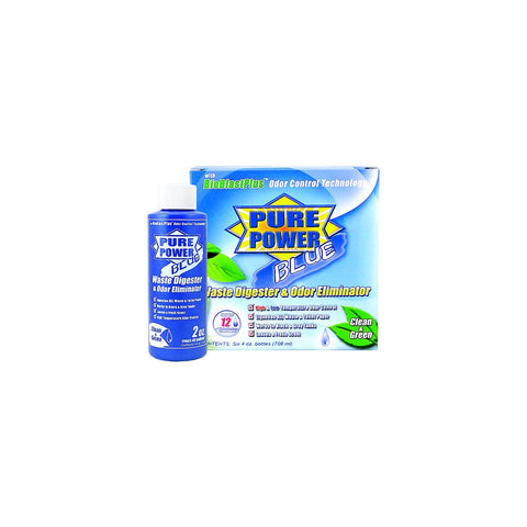 Valterra Pure Power Blue, 4 oz Bottle, 6/pk