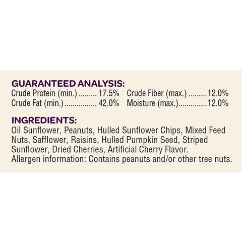 Kaytee Nut & Fruit Songbird Millet Seed Bell 15 oz