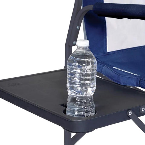 GCI Outdoor Slim-Fold Navy Blue Director's Folding Chair