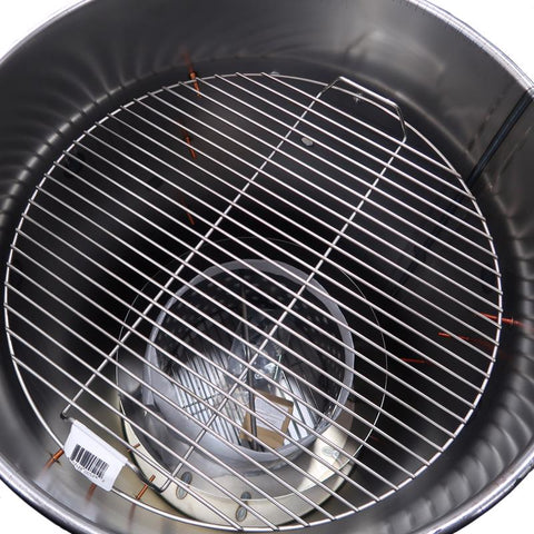 Blues Hog Gateway Drum Smokers Charcoal/Wood Drum Smoker Black
