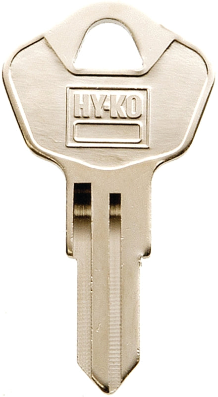 Hy-Ko 11010SS4 Key Blank, Stainless Steel, For: Sentry Safe Cabinet, House Locks and Padlocks, Pack of 10