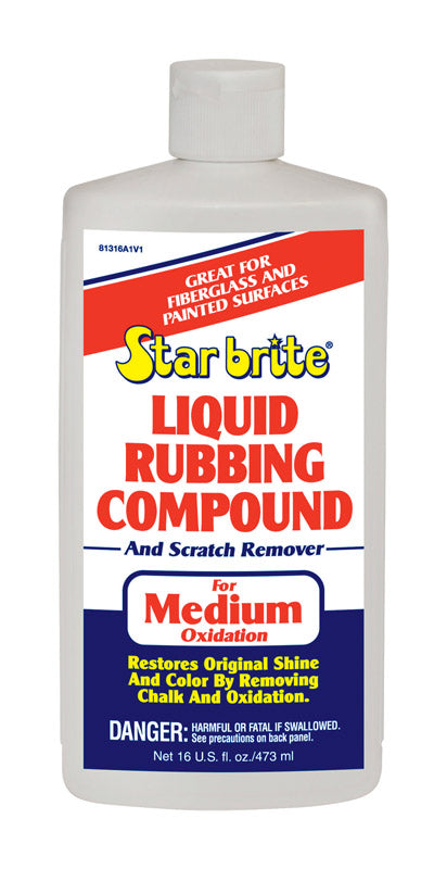 Star Brite Liquid Rubbing Compound 16 oz.