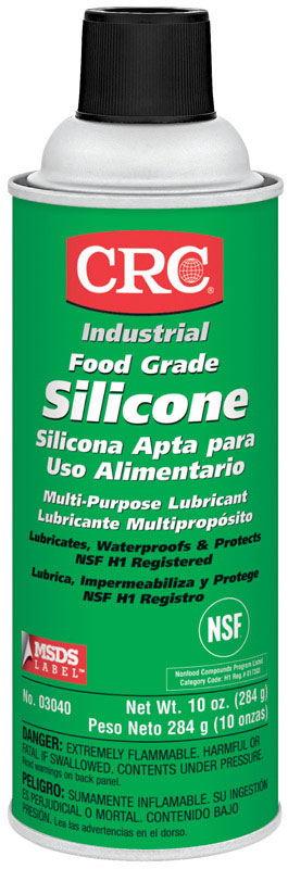 CRC Food Grade Silicone Lubricant 10 oz. Aerosol