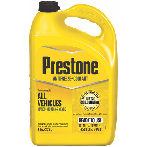 Prestone 50/50 Antifreeze/Coolant 1 gal, Pack of 6