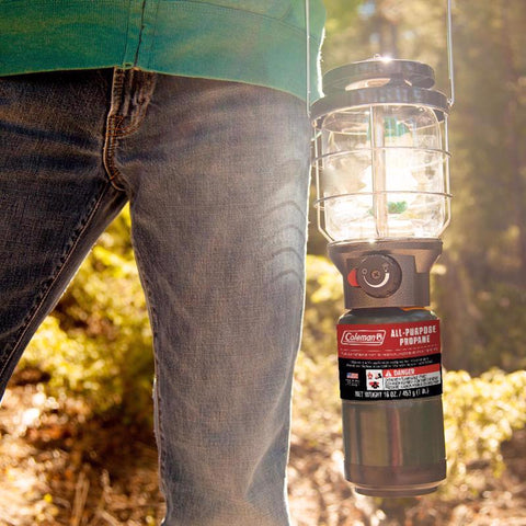 Coleman 16 oz Steel Propane Fuel Cylinder, Pack of 12